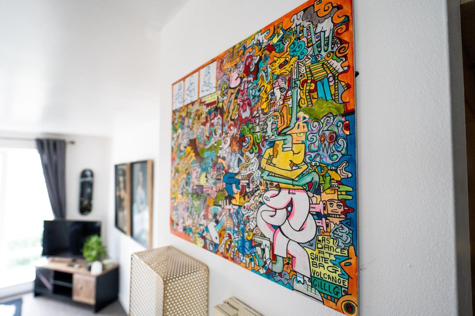 Artistic Stunning Apartment City View 伦敦德里 外观 照片